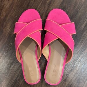 J. Crew Factory Crisscross Sandals- New!